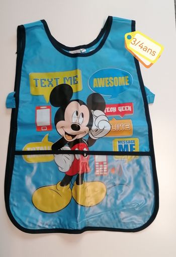 Tablier garçon Mikey mouse