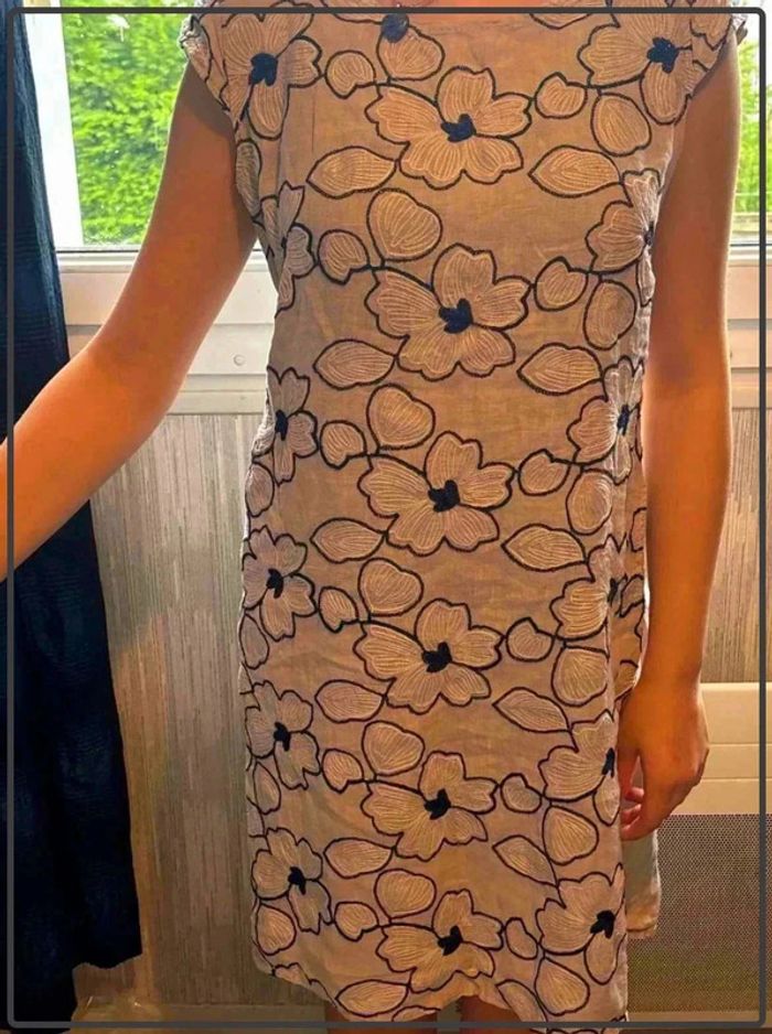 Robe  bi  matière  taille  42 - photo numéro 2