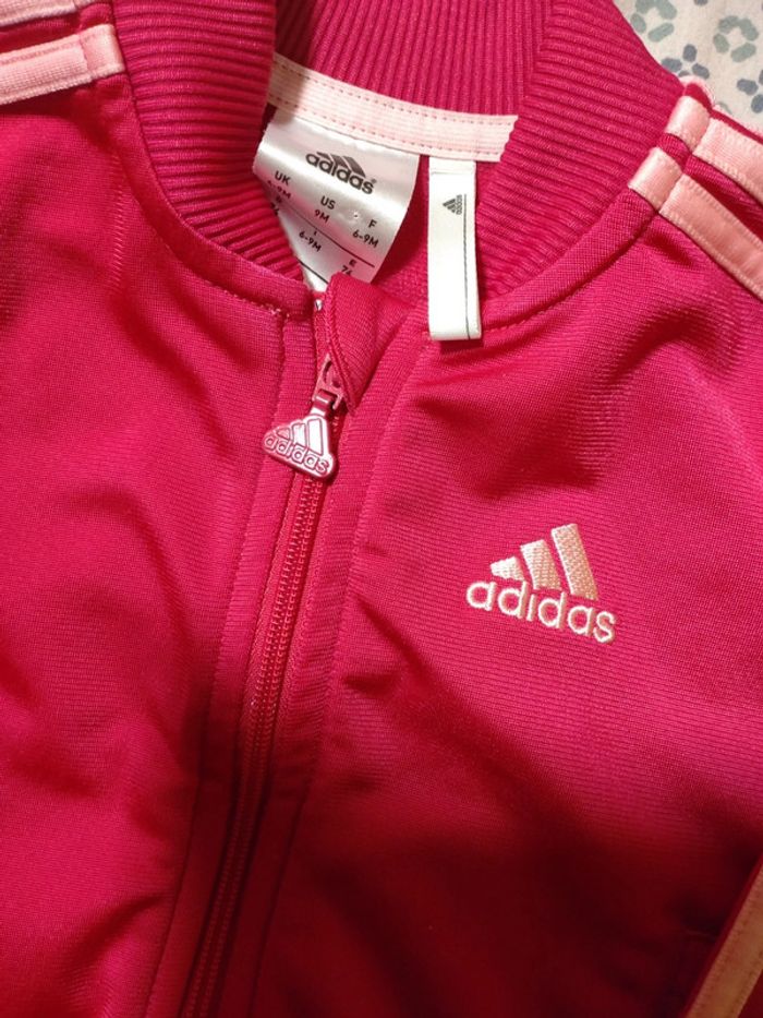 Veste zippée adidas bébé fille - photo numéro 4