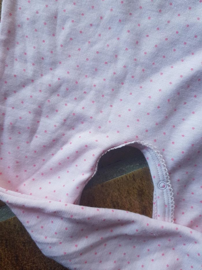 Pyjama combinaison hiver 1 pièce fille 3ans petit bateau - photo numéro 2