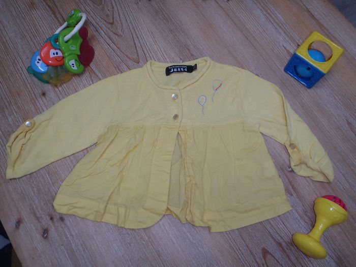 gilet jaune - motif ballons