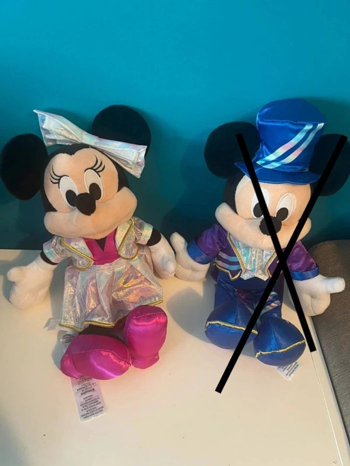 peluche Disney Minnie édition anniversaire