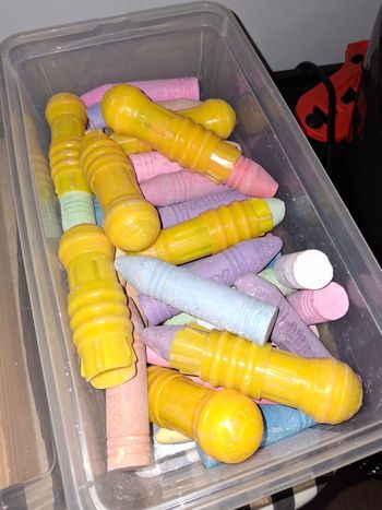 Lot de grosses craies ALEX – idéales enfants & activités créatives (très bon état)