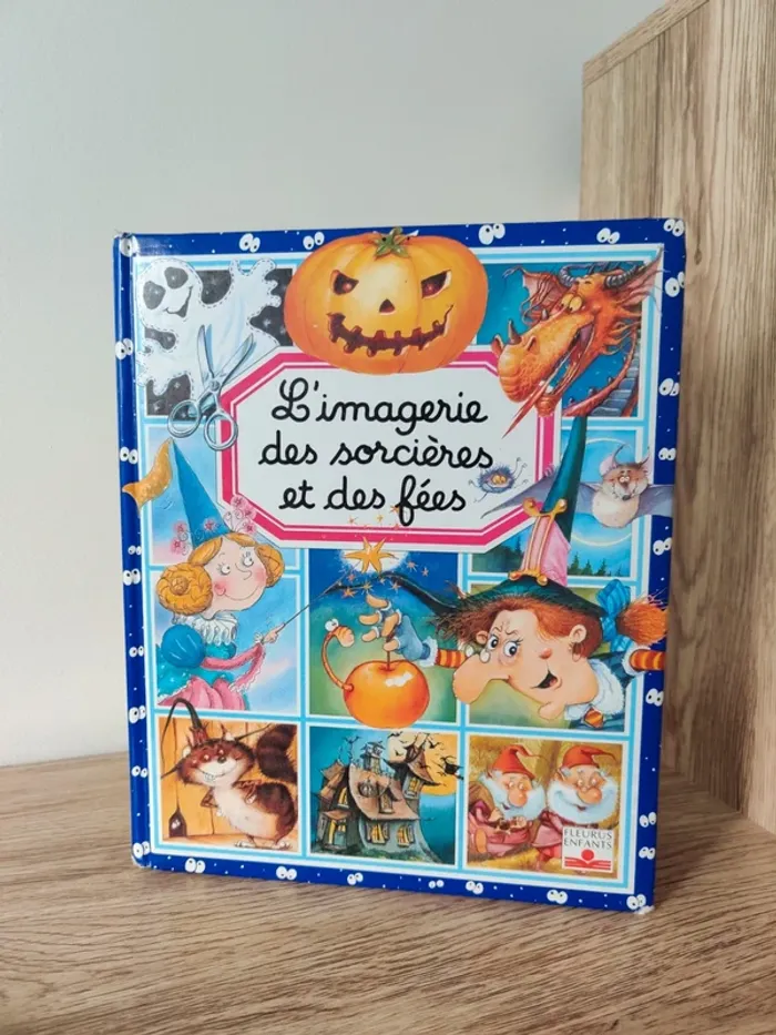 Livre enfant L'imagerie des sorcières et des fées