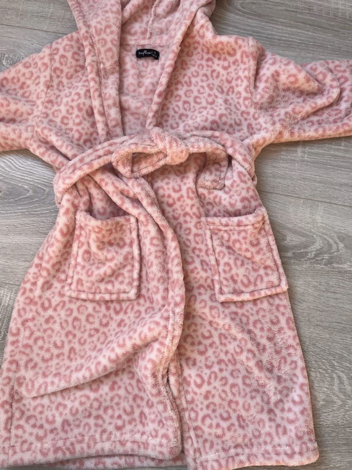 Peignoir de chambre fille rose 6 ans - photo numéro 3