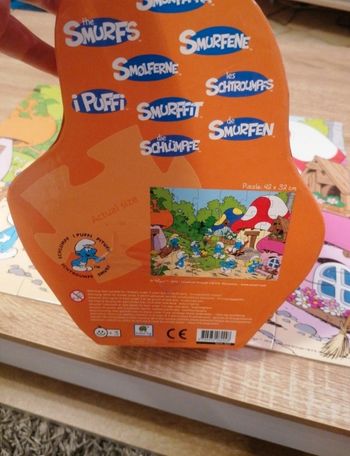 Puzzle Schtroumpfs