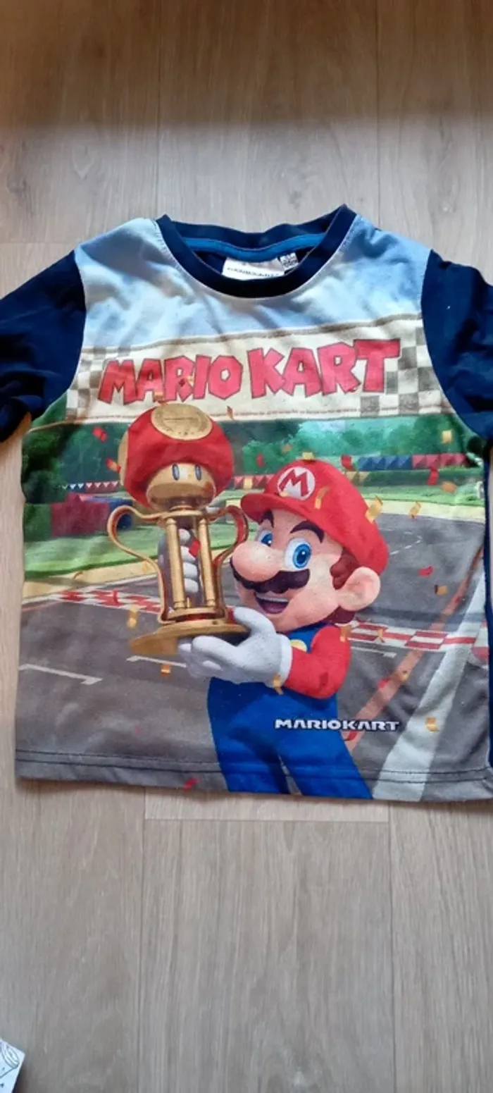 Lot de 2 t-shirts ML 4 ans - photo numéro 5
