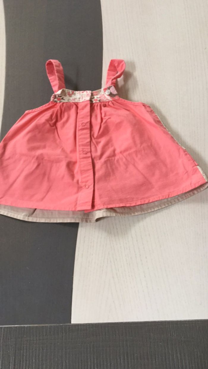 Blouse fleurie Ptit Bisou Aubert 18m - photo numéro 4