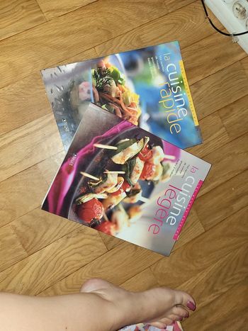 Lot 2 livres de recettes