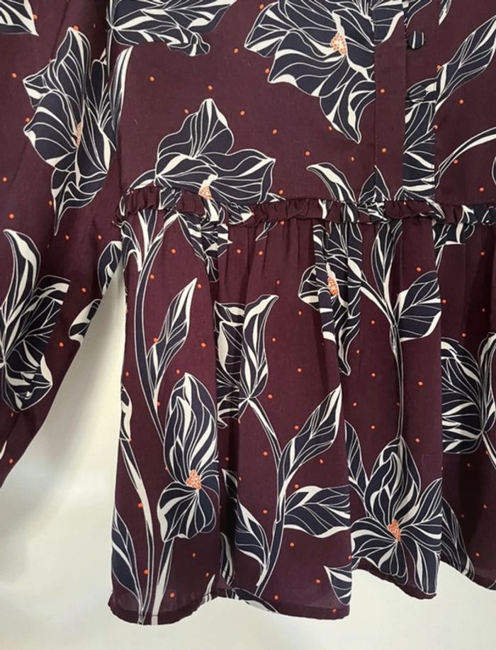 Blouse fluide à volants Camaïeu - photo numéro 2