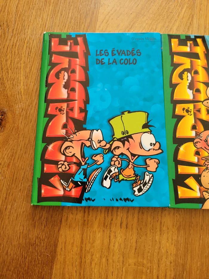 Lot de 2 livres bibliothèque verte kid paddle en roman - photo numéro 2