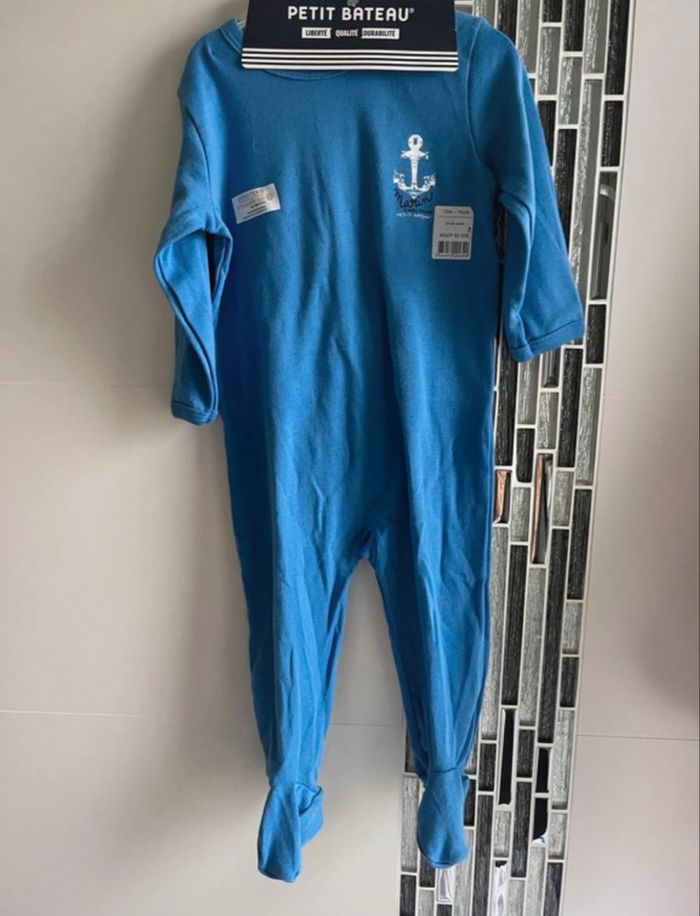 Pyjama mi-saison garçon Petit Bateau 12 mois neuf