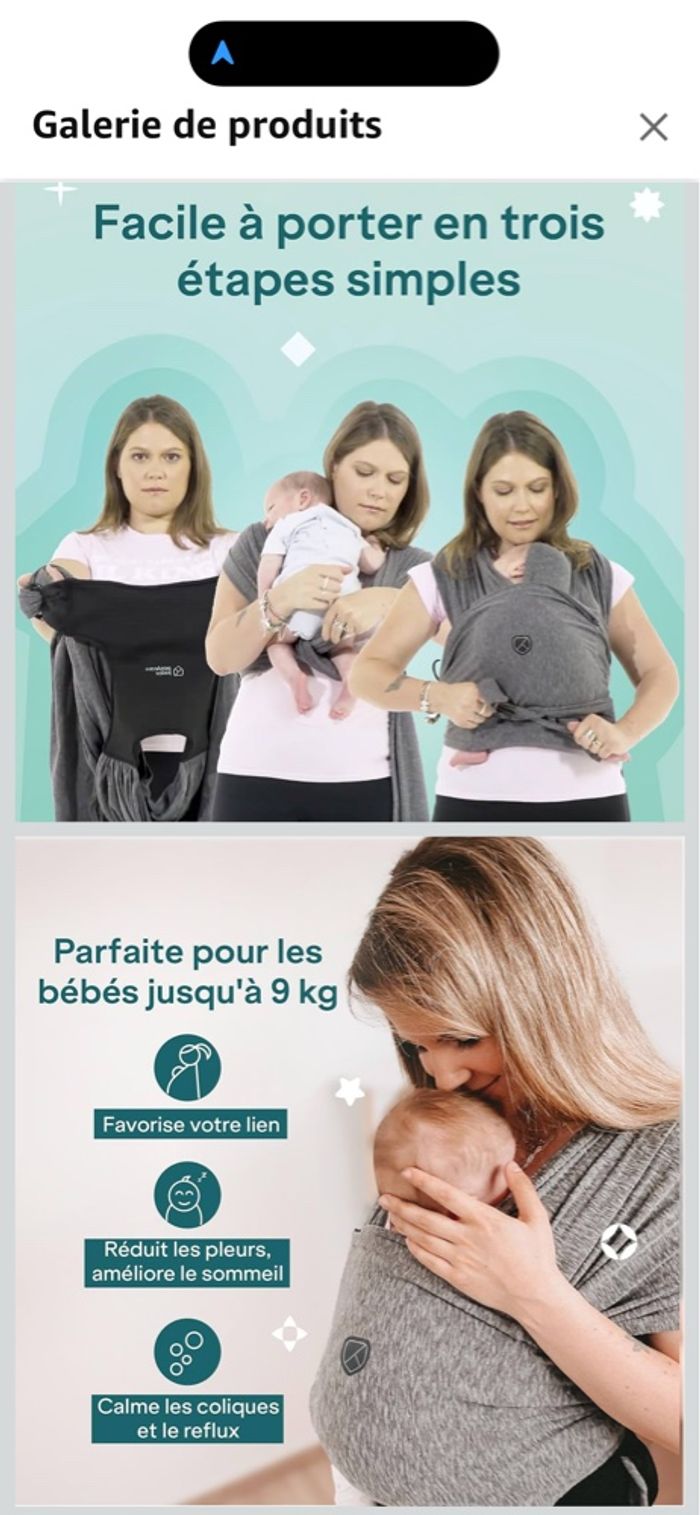 Écharpe de portage - photo numéro 7