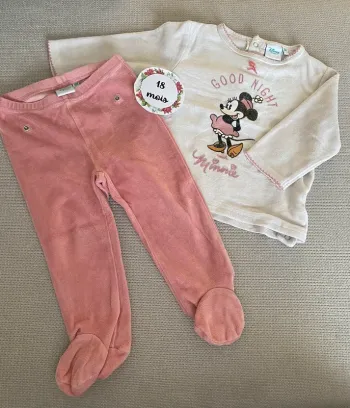 Pyjama 2 pièces Disney 18 mois Minnie