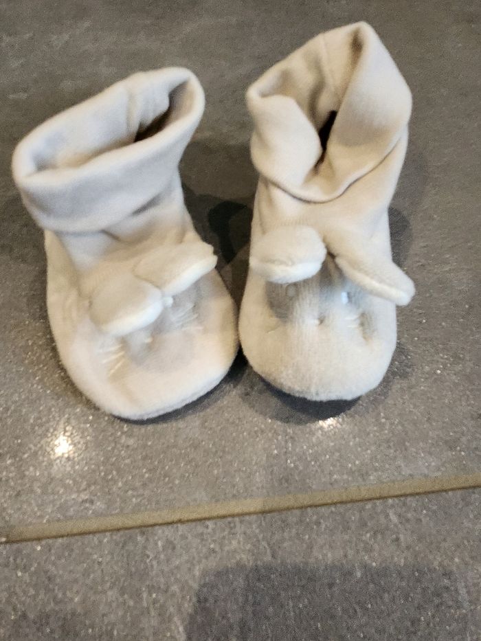 Paire de chaussons bébé - photo numéro 2