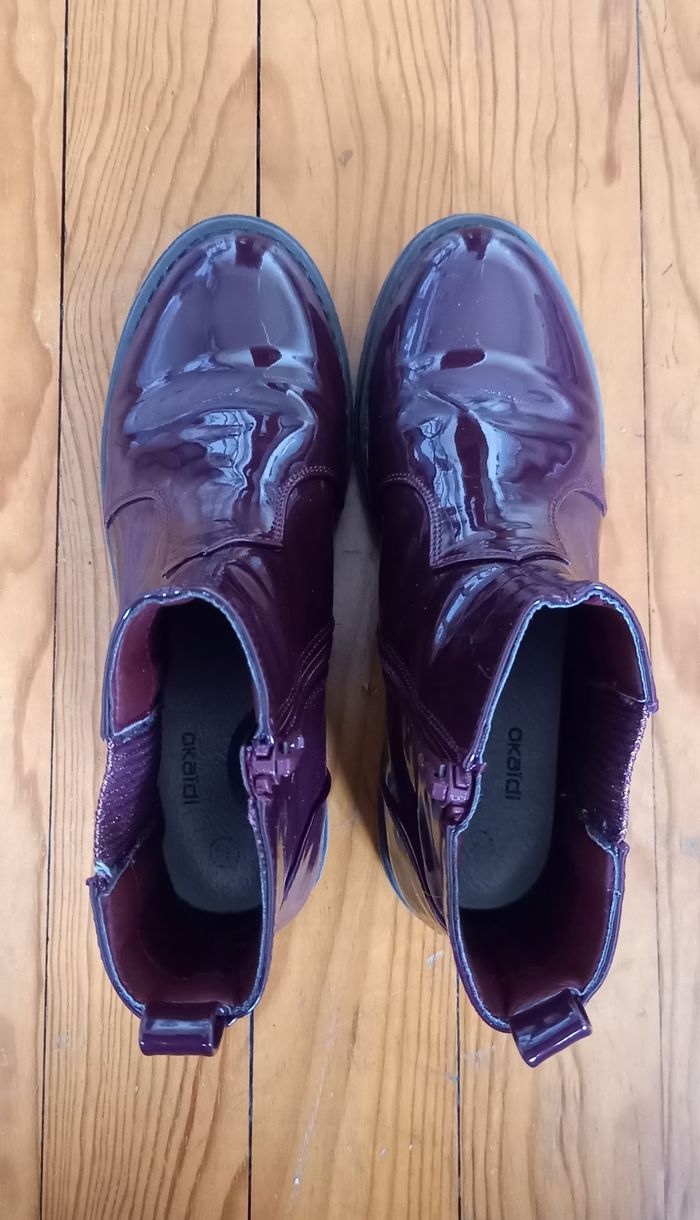 Bottines fille Chelsea T34 Très bon état - photo numéro 2