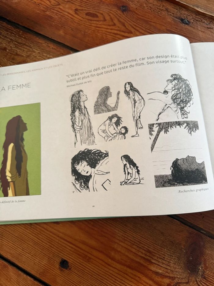 Livre rare Artbook album La Tortue Rouge dessin collector Michael Dudok de Wit - photo numéro 7