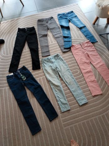Lot pantalon 11/12 ans