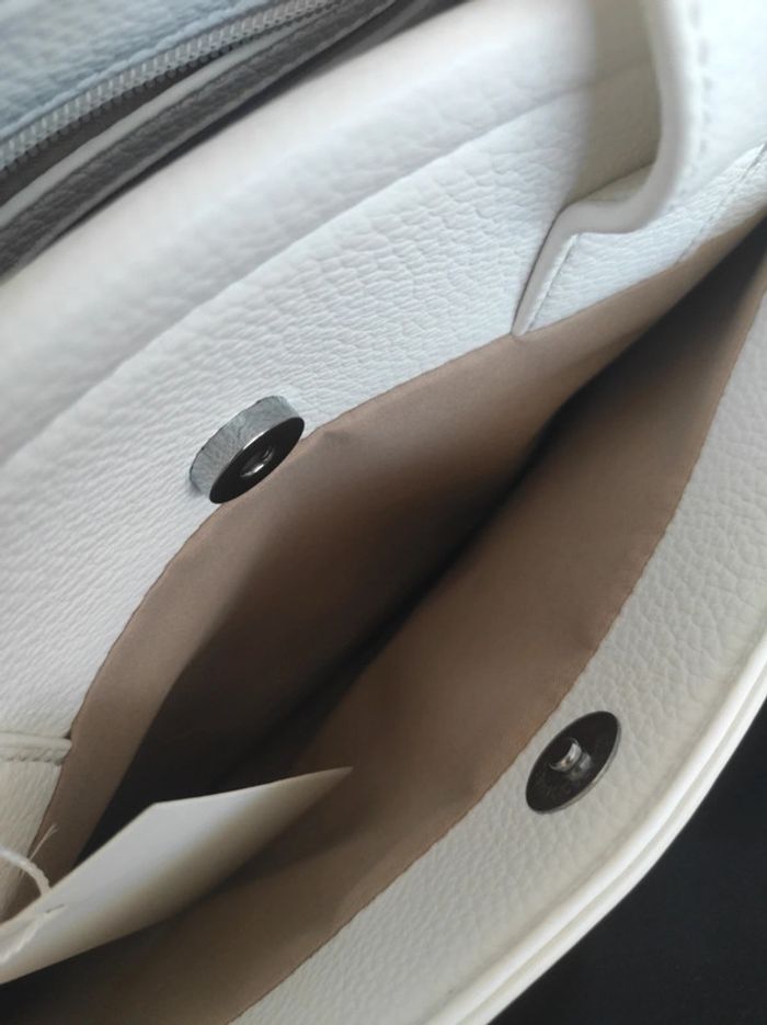 Sac à main blanc the tote bag neuf 30x22x10 cm - photo numéro 4