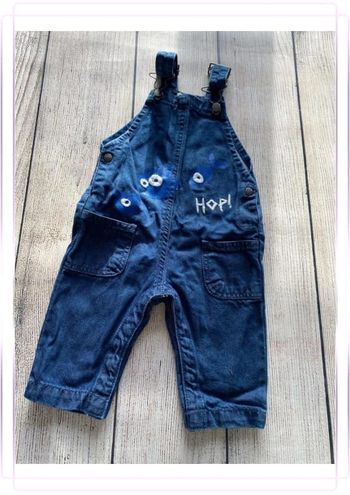 Salopette jean 🐵 9 mois - DPAM