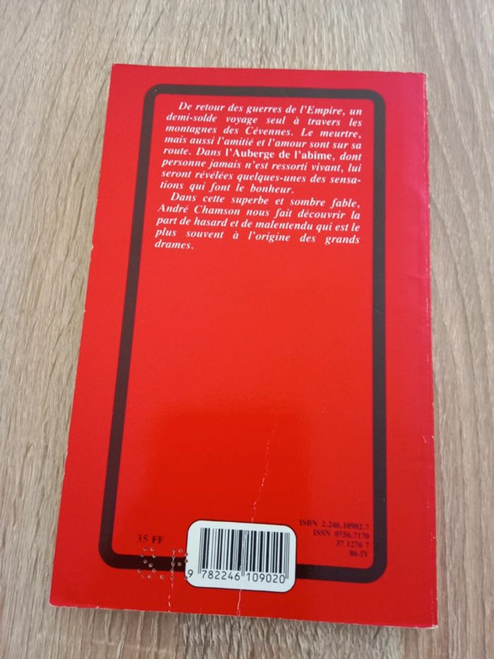 André Chamson - L'auberge de l'abîme - photo numéro 2