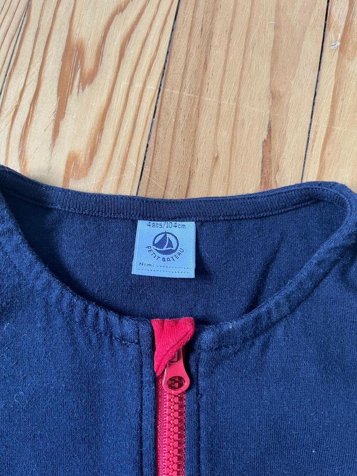 Robe marine Petit Bateau 4 ans - photo numéro 3