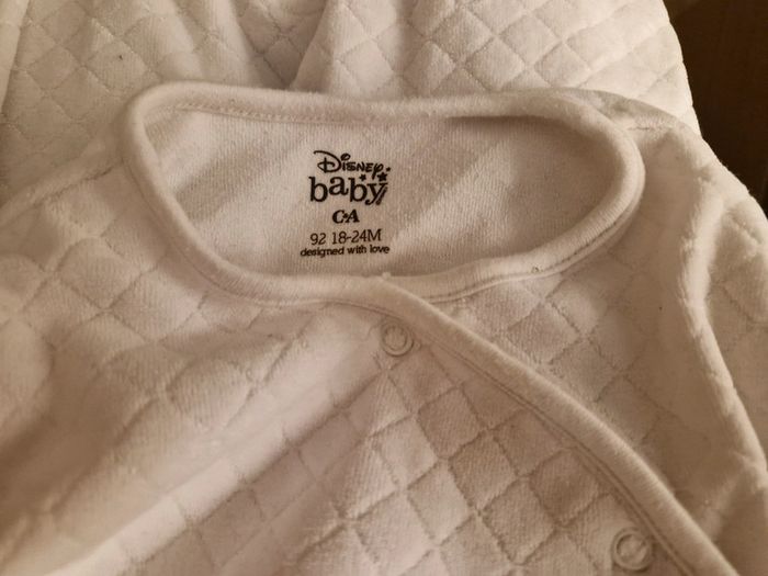 Pyjama blanc Disney 2 ans - photo numéro 2