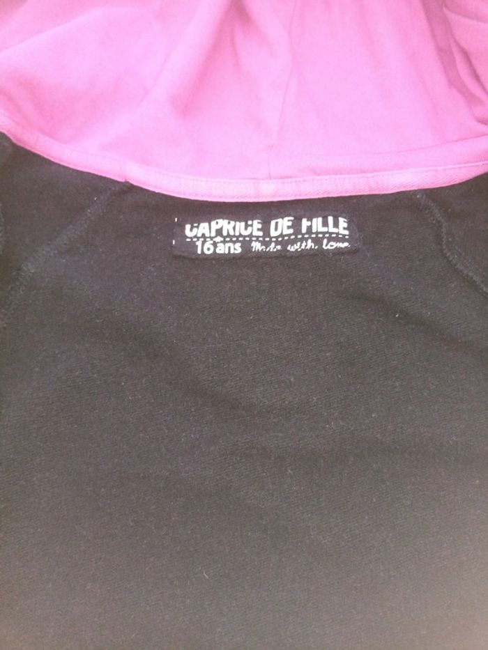 Veste zippée Fille 16A - photo numéro 4