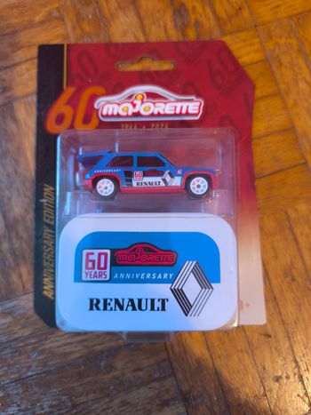 Voiture Renault Majorette 60 Anniversary Edition 