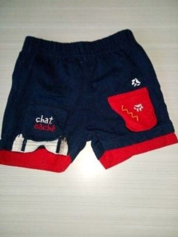 short garçon 3 mois