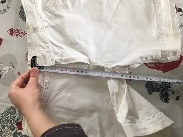 Short blanc cassé Massimo Dutti T.36 - photo numéro 8
