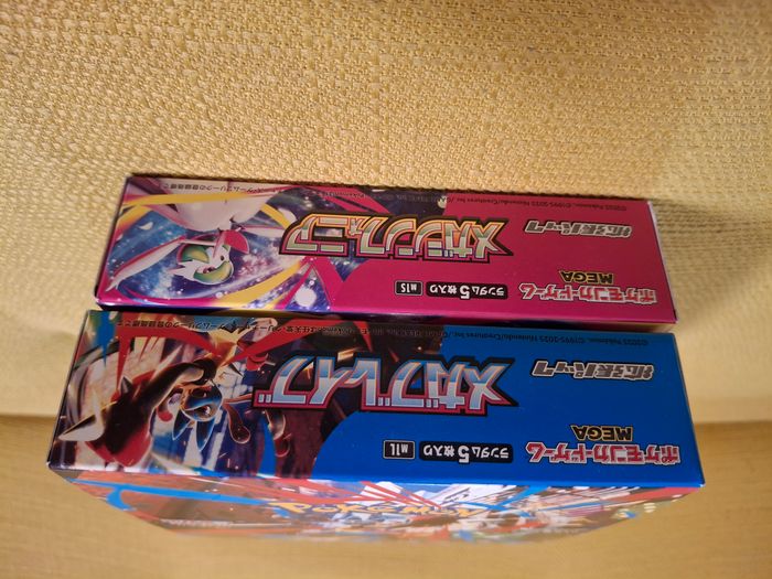 Lot de 2 displays pokémon japonaises : Mega Brave M1L et Mega Symphonia M1S - photo numéro 5