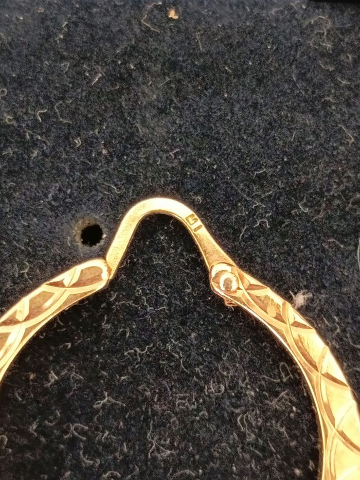 Créoles plaqué or . - photo numéro 7