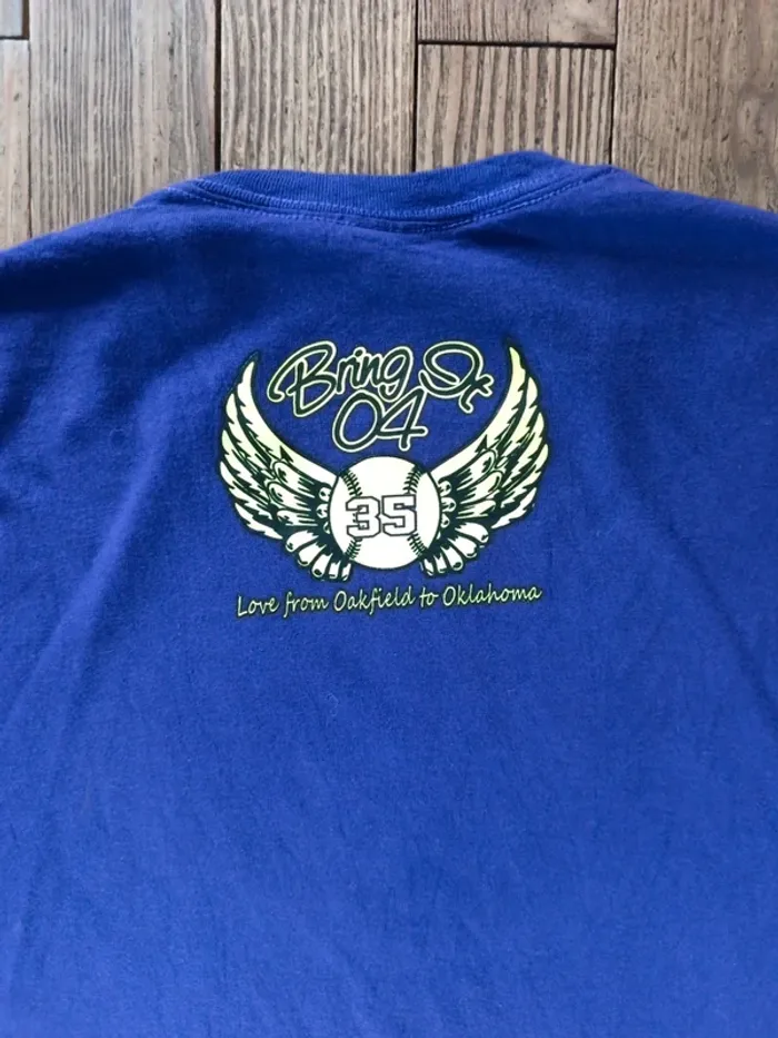 T-shirt gildan US softball universitaire Oklahoma -XL - photo numéro 5