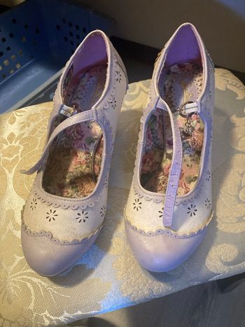 Chaussures pin-up mauve