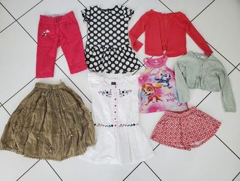 Lot été fille 4 ans 