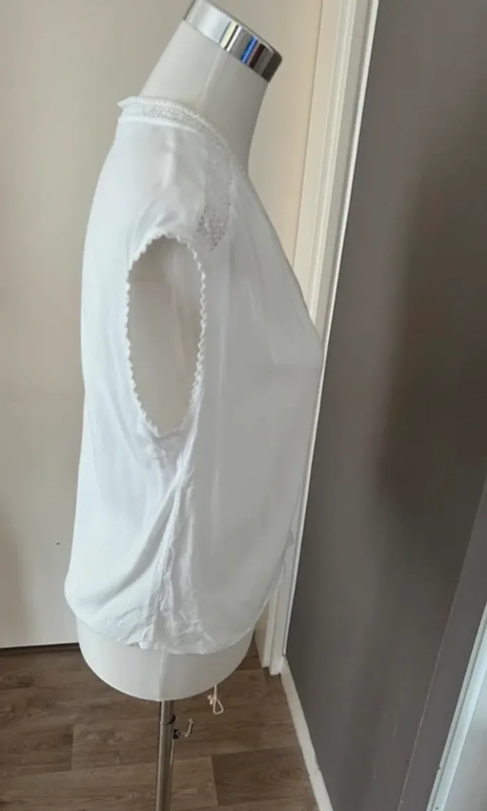 Almae blouse haut top blanc taille 3/40 Excellent état - photo numéro 7