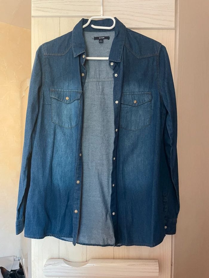 Chemise en jean femme