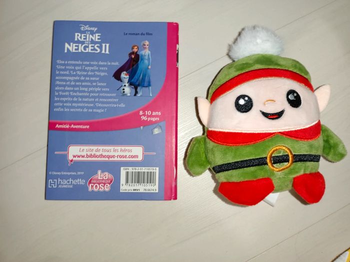 Livre la reine des neiges 2 bibliothèque rose - photo numéro 2