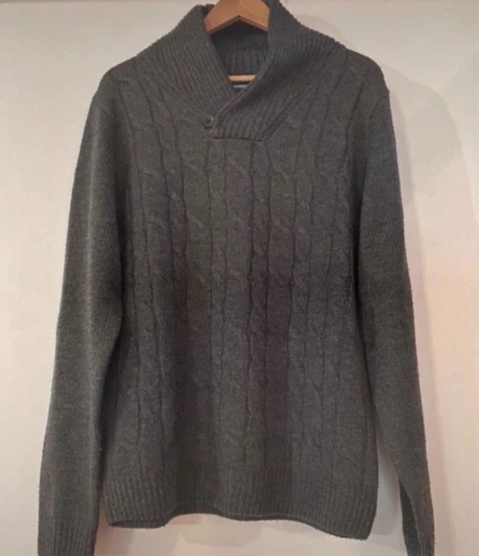 Pull In extenso taille L col cheminé