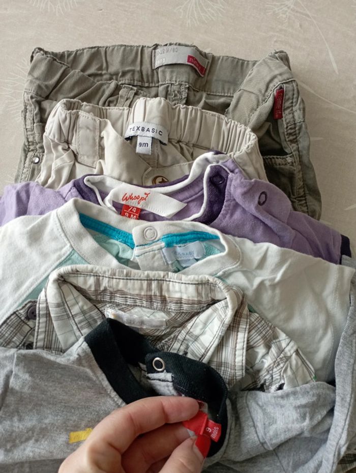 Lot 6 pièces printemps été 9 mois marques diverses - photo numéro 2