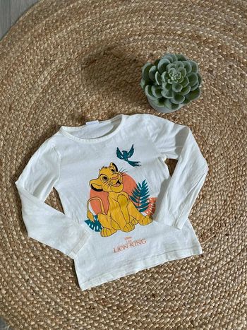 T-shirt ml 4 ans roi lion disney