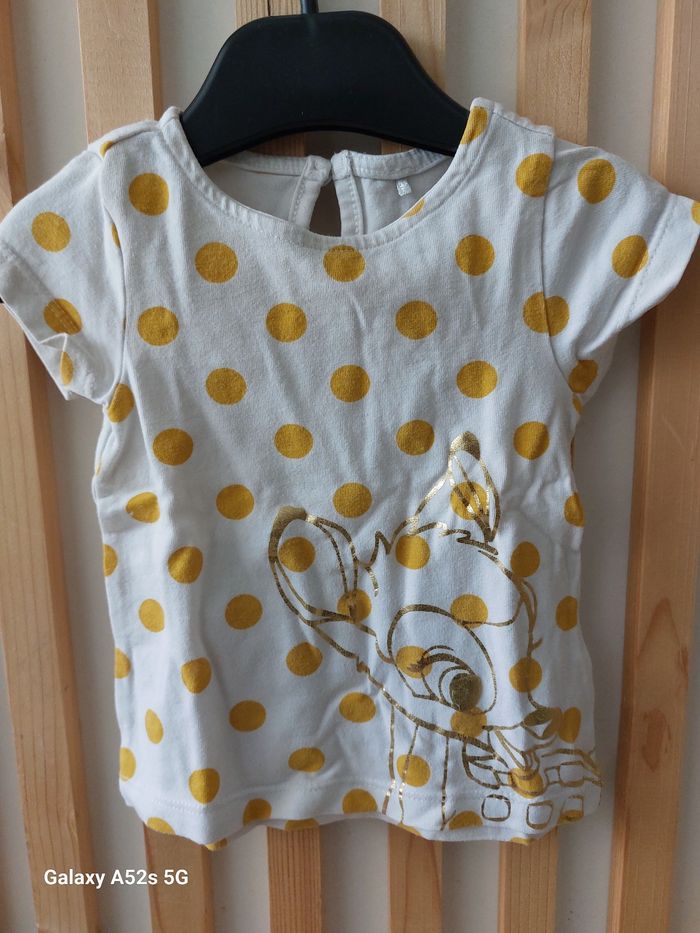 T-shirt fille 3 mois
