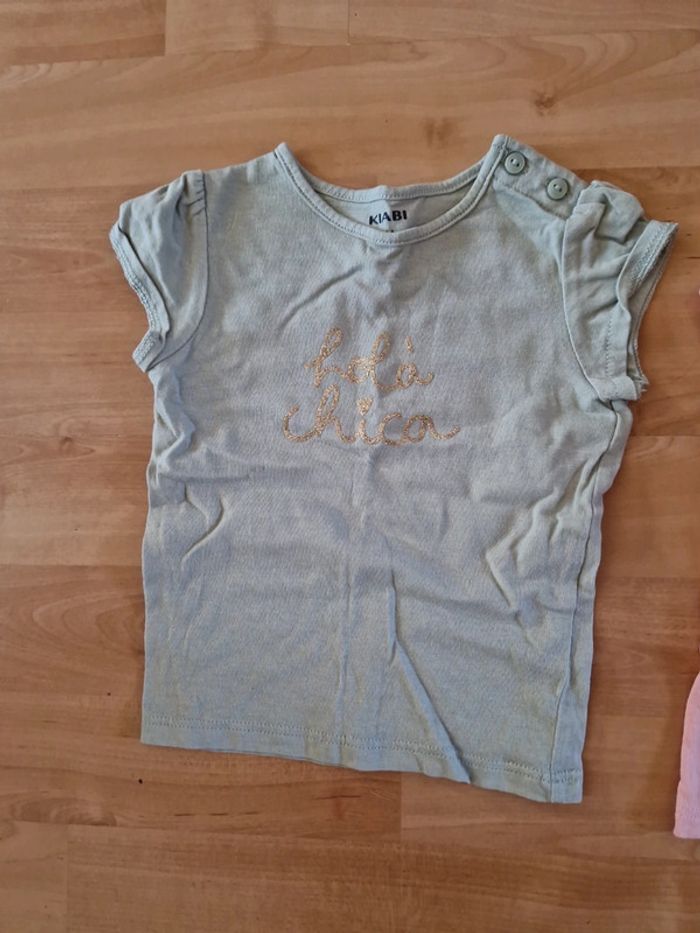 Lot t-shirt 6mois - photo numéro 6