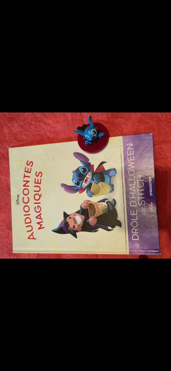 Livre et figurine104 audiocontes magiques Disney altaya audio conte compte comte magic