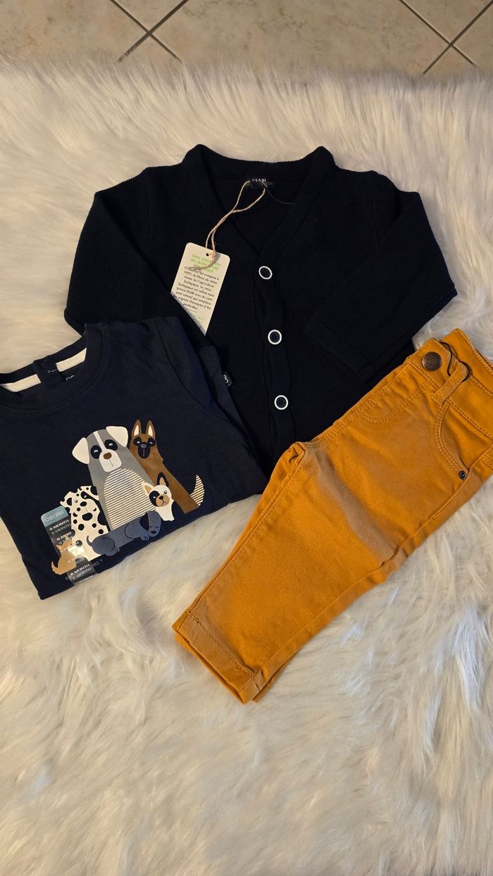 Neufs (non portés) 🏷💙😍 ensemble 6mois Garçon 😍💙 - photo numéro 2