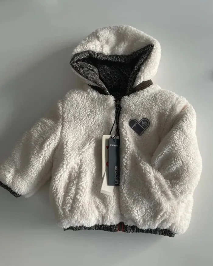 Doudoune réversible IKKS - 2 ans (86 cm) neuf - photo numéro 2
