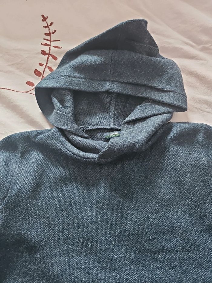 Pull laine capuche - photo numéro 2