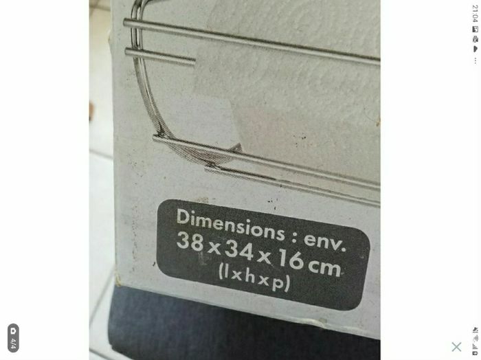 Porte rouleaux de cuisine  avec  système de fixation rapide  neuf - photo numéro 2