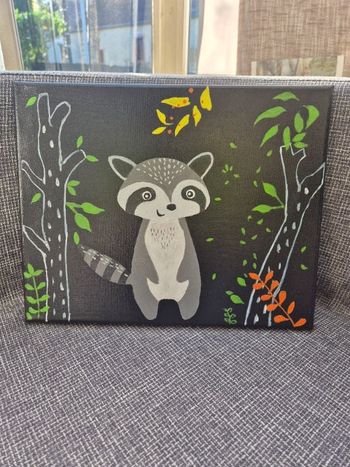 Tableau Raton Laveur